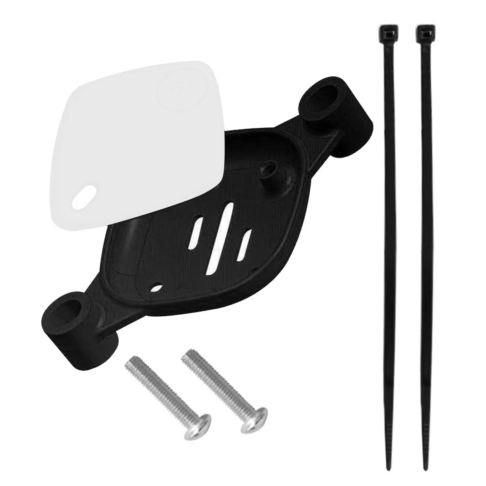

Bike Mount Holder Case For Tracker Lightweight ABS Material Convenient To Assemble Suitable For Universal Bicycles 15g Black