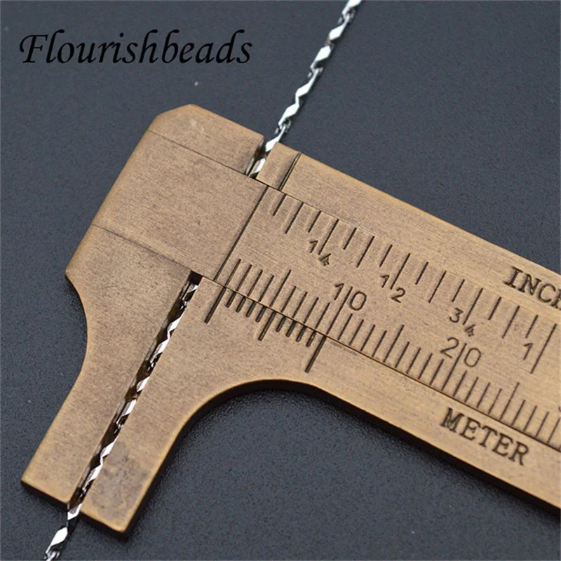 10pcs/lot Basic Necklace Chain Small Size 1mm Thickness 45CM 17.7inches Link Chain Necklace Chain for DIY Women Jewelry Making