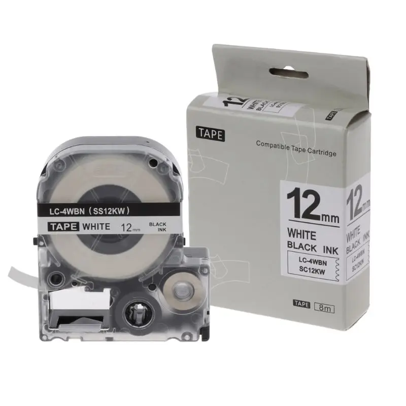 Ламинированная клейкая лента шириной 12 см для принтера LW-300 LW-400 LW-600P SR530 SR330