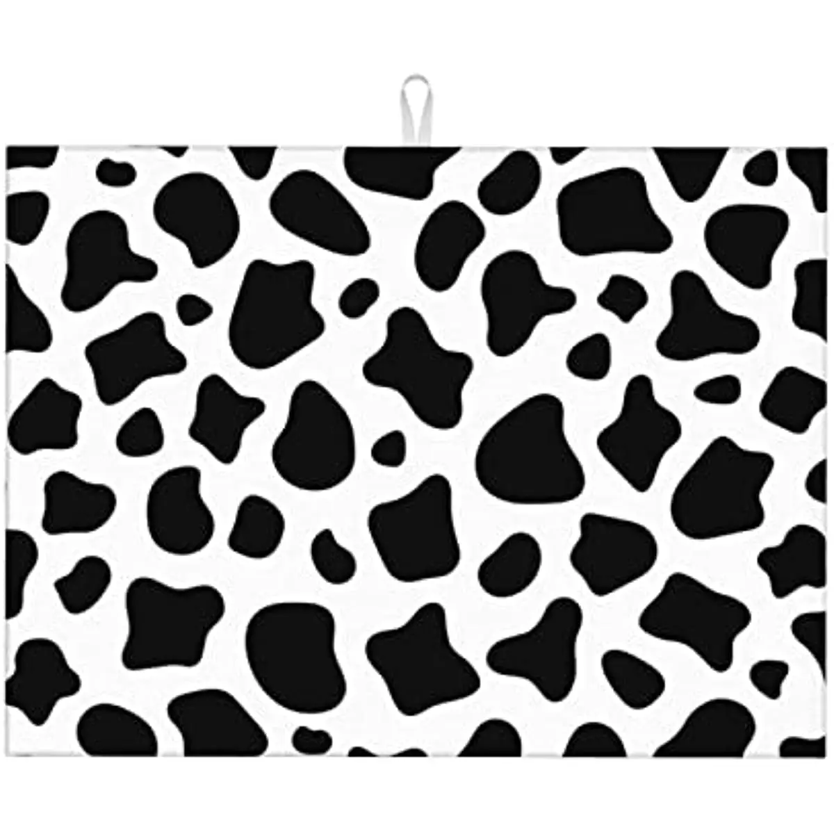 

Коврик для сушки посуды с принтом коровы для кухонного стола, Абсорбирующая Двусторонняя посуда, стойка для столешницы