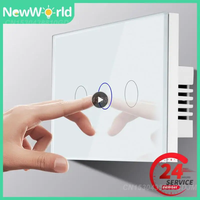 

Smart Home Moisture Resistance Zero Fire Wire Switch Night Light Navigation Bluetooth Remote Control Smart Switch Voice Control