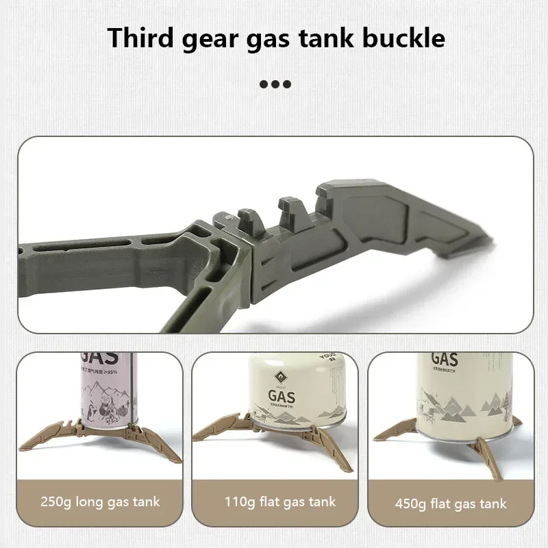 Уличный кронштейн для бензобака портативный складной держатель нейлоновый