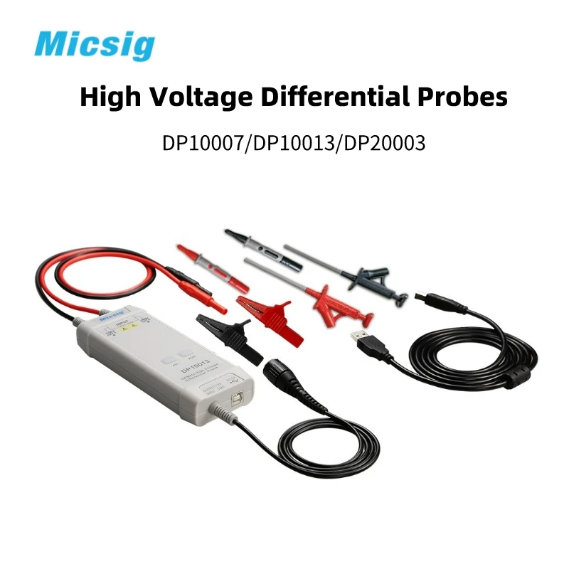 

Micsig High Voltage Differential Probe DP Series - DP10007/DP10013/DP20003