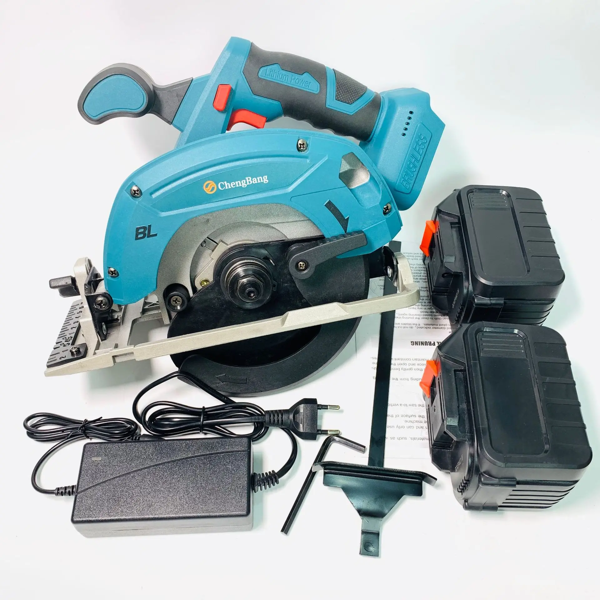 

lithium rechargeable electric brushless electric circular saw 165 mm portable cutting machine charging saw
