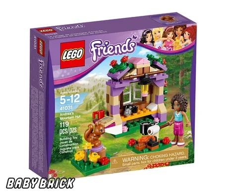 Конструктор LEGO Friends (Френдс) 41031 Домик Андреа в горах 5+ | Игрушки и хобби