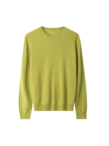 SuyaDream-женские шерстяные пуловеры, 100% овечья шерсть, круглый воротник, однотонные вязаные свитера из тонкой пряжи, базовый топ, осень, зима, 2024 г.