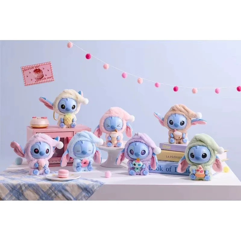 Stitch Animals Party Series слепая коробка игрушки милая загадочная флокированные пушистые