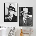 Постеры и принты Al Capone с изображением знаменитых людей, настенные картины на холсте для гостиной, абстрактные декоративные постеры для домашнего декора
