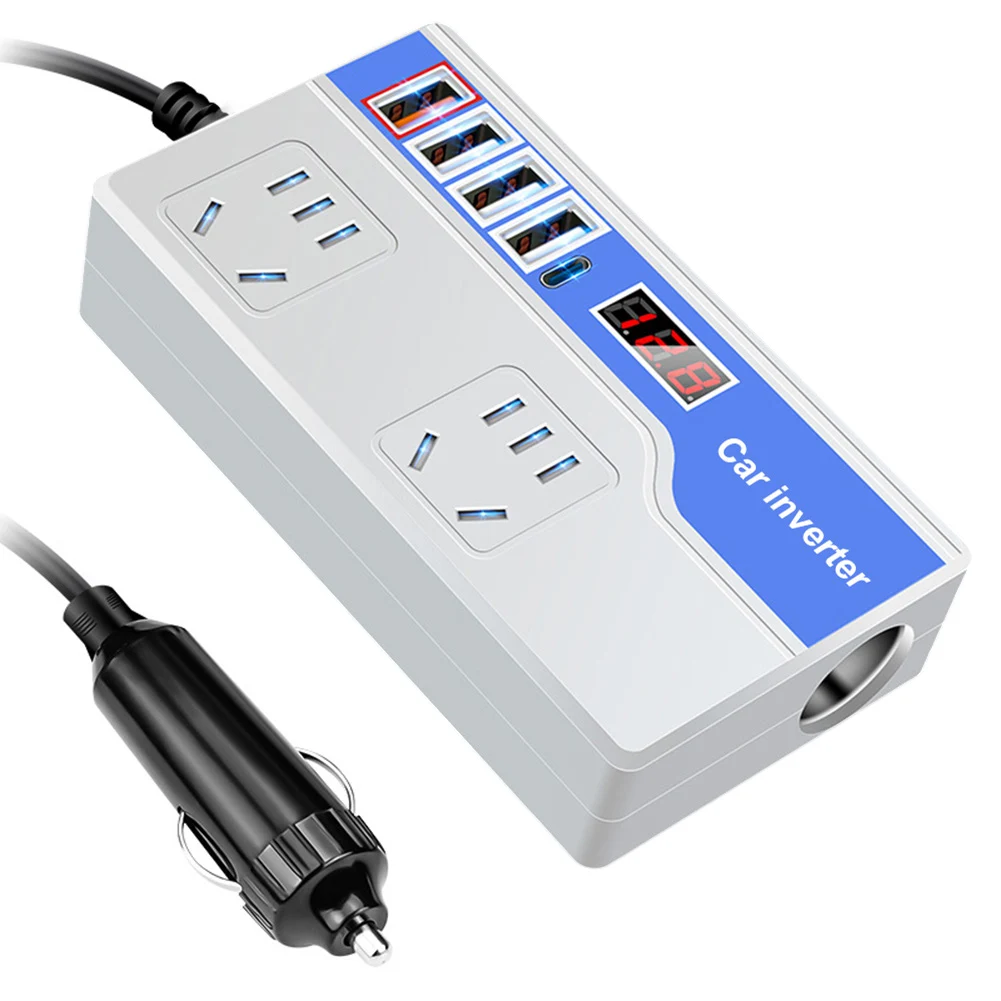 Автомобильные адаптеры питания автомобильный преобразователь из АБС-пластика