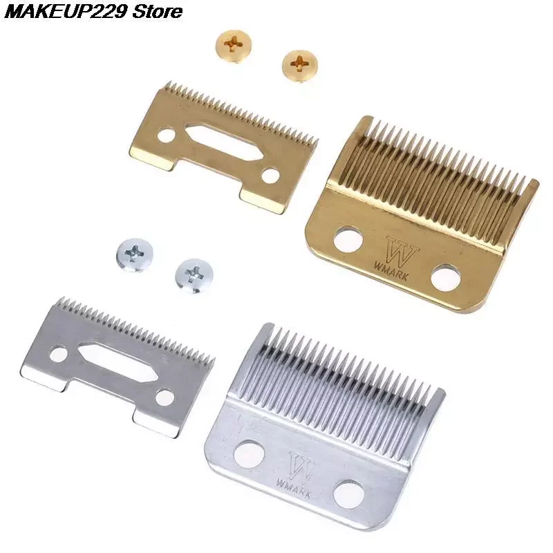 

Профессиональная машинка для стрижки волос со сменным лезвием, аксессуары из картонной стали, золотой винт на выбор, триммер для волос