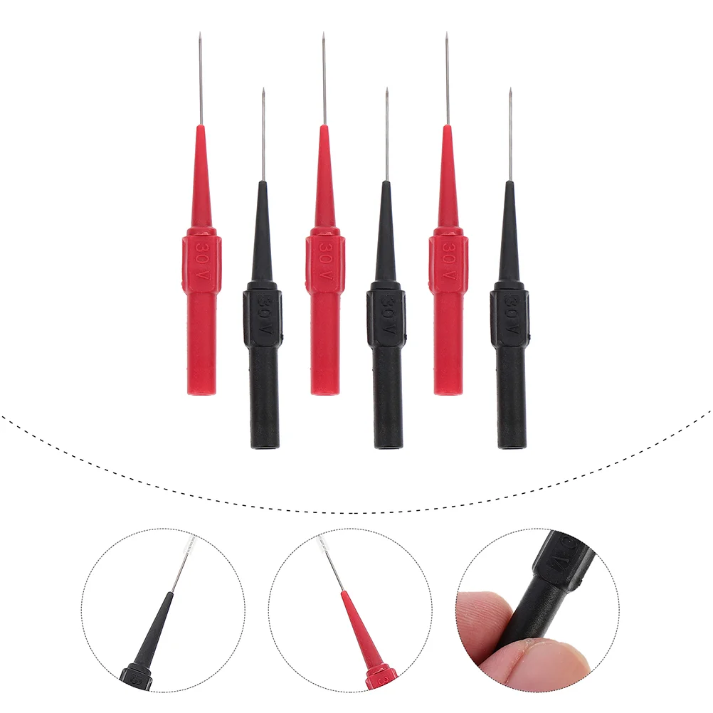 

Test Multimeter Back Probe Metal Wire Piercer Probes Oscilloscope Automotive