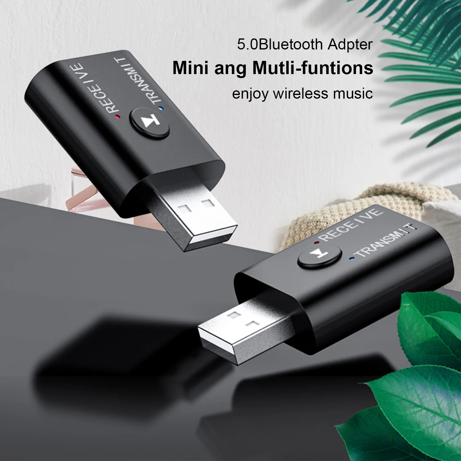 Новый мини USB Bluetooth 5 0 TX + RX аудио приемник передатчик для ТВ ПК ноутбука без