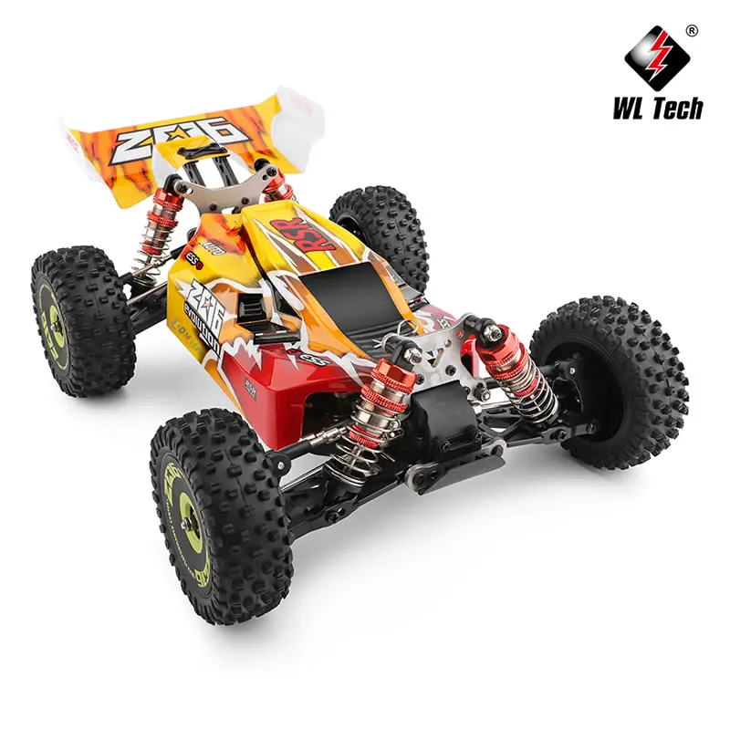 

WLtoys WL 144010 144001 V2 1:14 4WD Remote Control Drift RC Racing Car High Speed Brushless Motor Off-Road Shock Adults Kid Toys