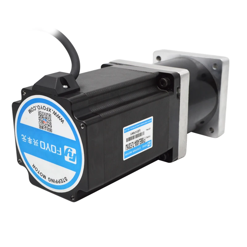 

Nema 34 Gearbox Stepper Motor 12Nm 5.0A 2 Phase 4leads With Planetary Reducer 10:1 Reduce Ratio