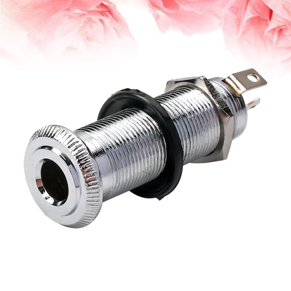 

Guitar Jack Socket Input Output Electric Stereo Mono Endpin Plug Connector Accessories