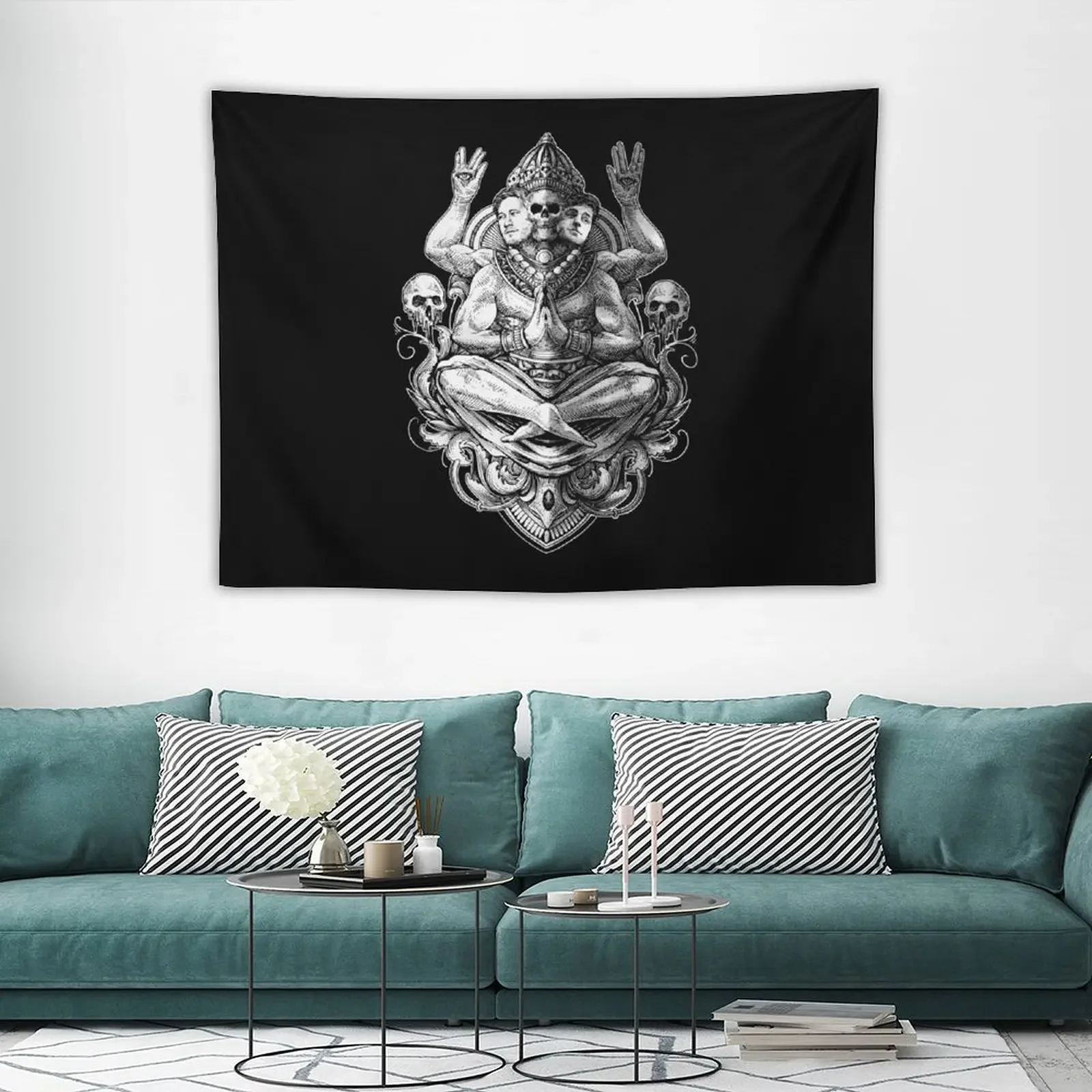 Гобелен Unus annus m-erch goddus Декор для спальни дизайн комнаты нордический дома гобелен