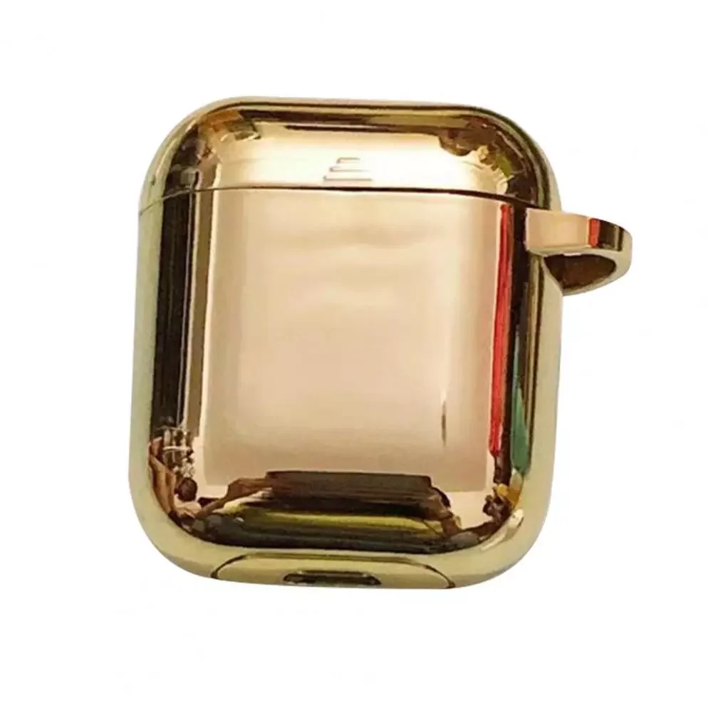 Electroplating wireless bluetooth earphone protective cover is suitable for AirPods Pro/1/2 earphone bag earphone accessories
