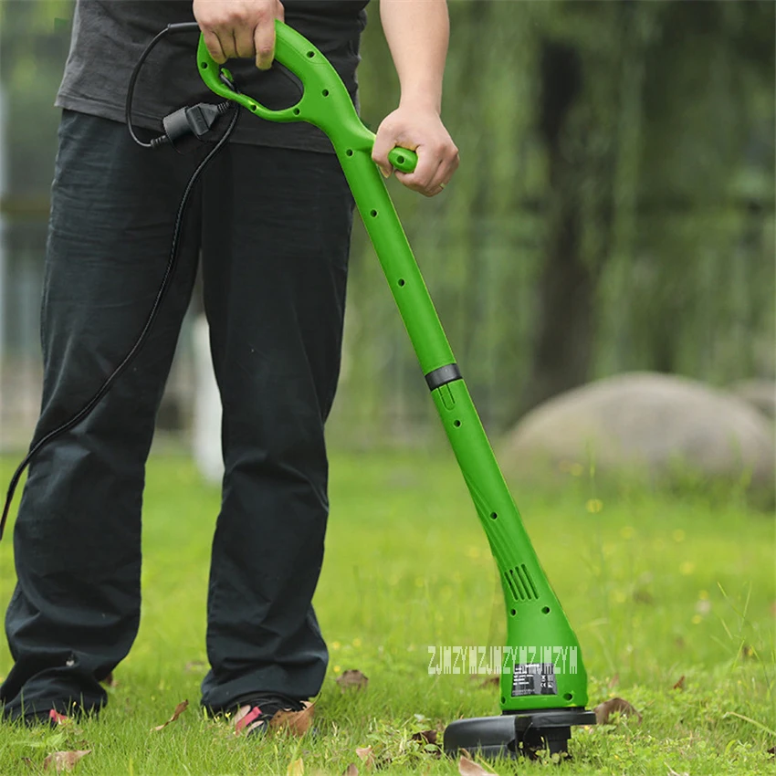 YL-400 Electric Lawn Mower Home Lawn Machine Cutting Grass Trimmer Portable Foldable Garden Tools Mower Grass Cutter 220V 400W