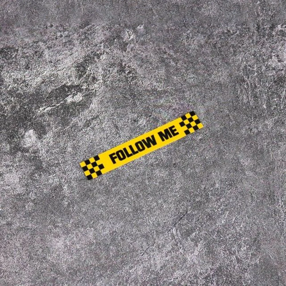 

Светоотражающие виниловые предупреждающие гоночные наклейки Follow Me, мотоциклетный шлем, Pegatinas Moto для Honda Yamaha Kawasaki Ktm