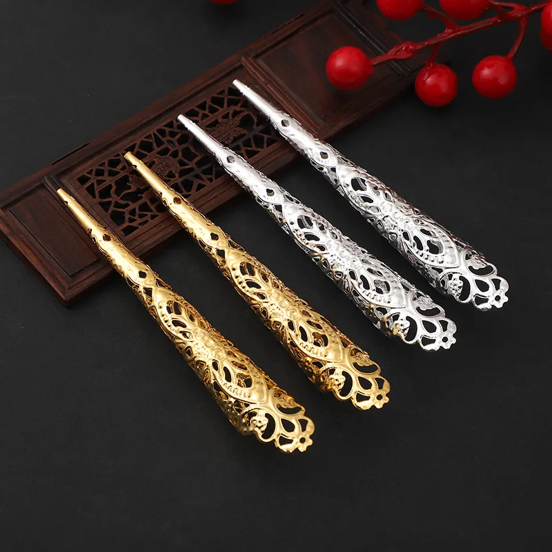 

Queen Armor Gold Long Nail Finger Cover Jewelry Accessories