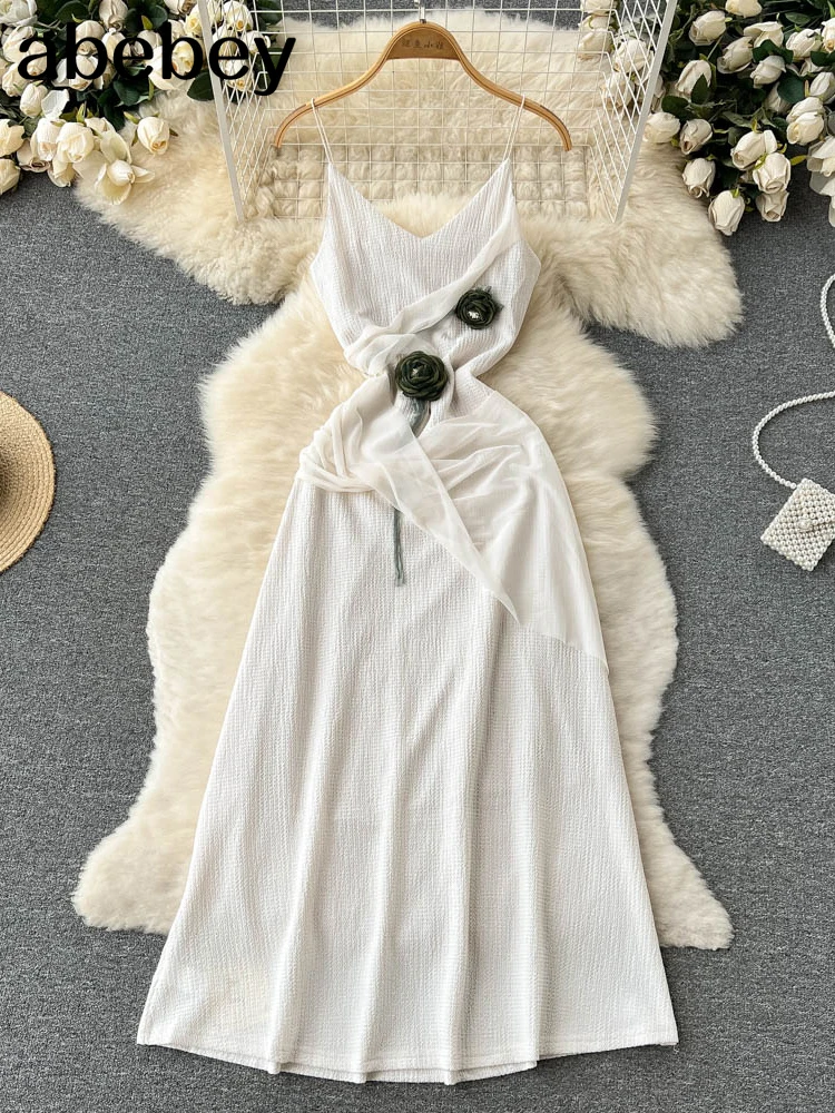 

Boho Slim V Neck Summer bandage backless Maxi Long Dress Women Casual spaghetti strap Party Beach Holiday elegant tunic dress