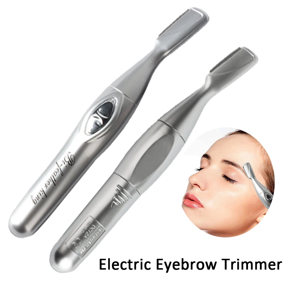 

1PCS Electric Eyebrow Trimmer For Women Automatic Eyebrow Knife Trimmer Portable Facial Hair Remover Beauty Trimmer