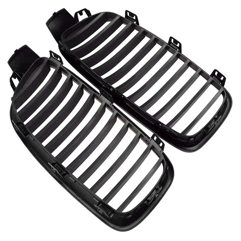 

4x F30 гриль, передняя решетка радиатора для BMW 3 серии F30 F31 F35 2012-2018 (одна планка матовая черная)