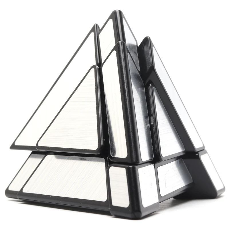 

Mirror Magic Tower Magic Cubes Special-Shaped 3-Order Pyramid Professional Flexible and Smooth Children's Educational Toys