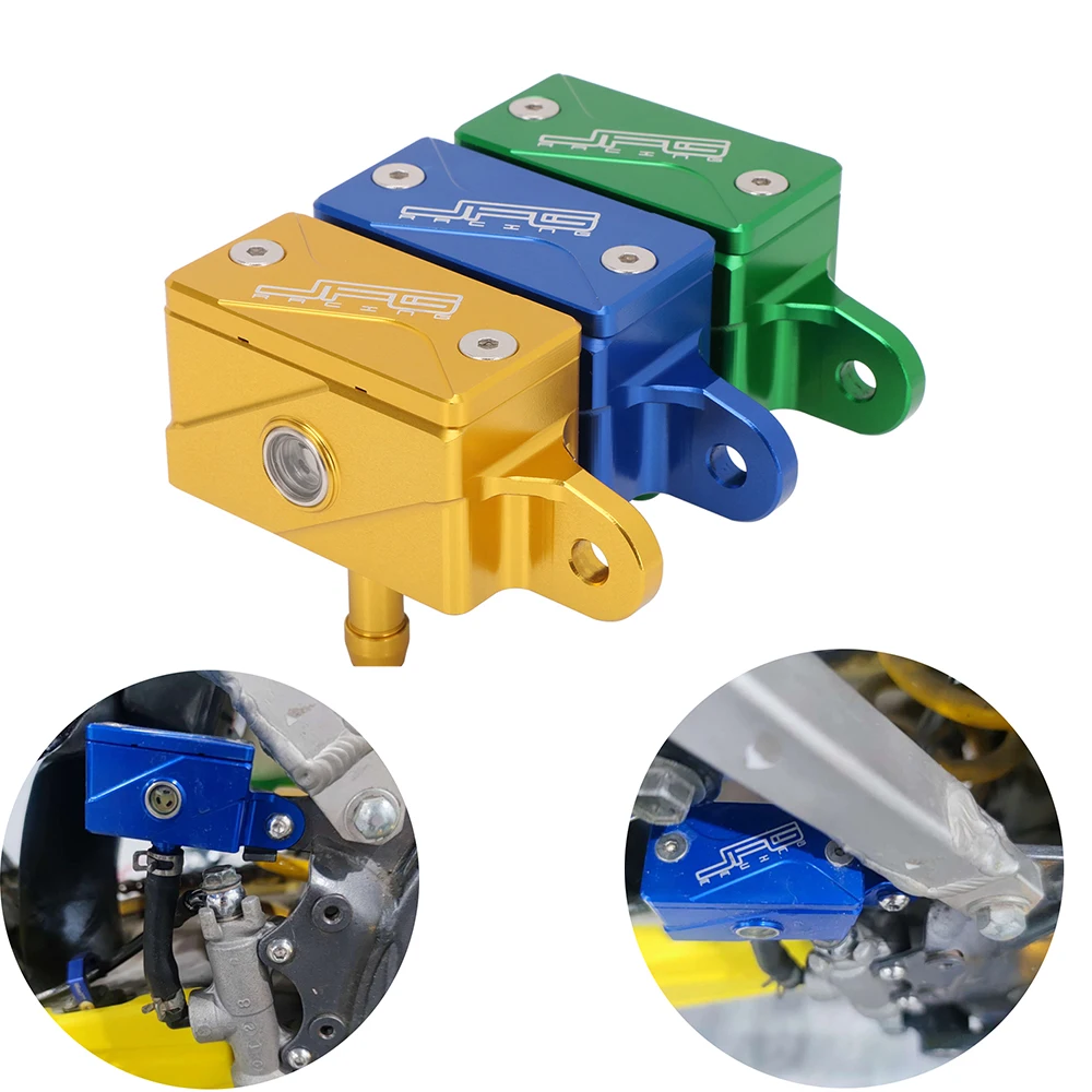 

For Suzuki DRZ400S DRZ400SM For Kawasaki D-TRACKER KLX 125 150 230 250 KLX300R Motorcycle CNC Rear Brake Master Cylinder Tank