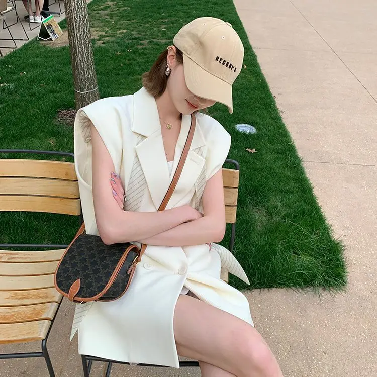 Hikigawa летнее корейское шикарное модное лоскутное женское индивидуальное пальто