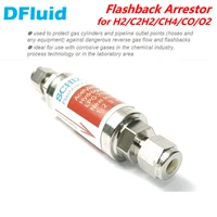 ss316 flashback arrestor fba hydrogen acetylene h2c2h2ch4o2lpg 14 38 12 inch tube fitting stainless steel replace wittgas