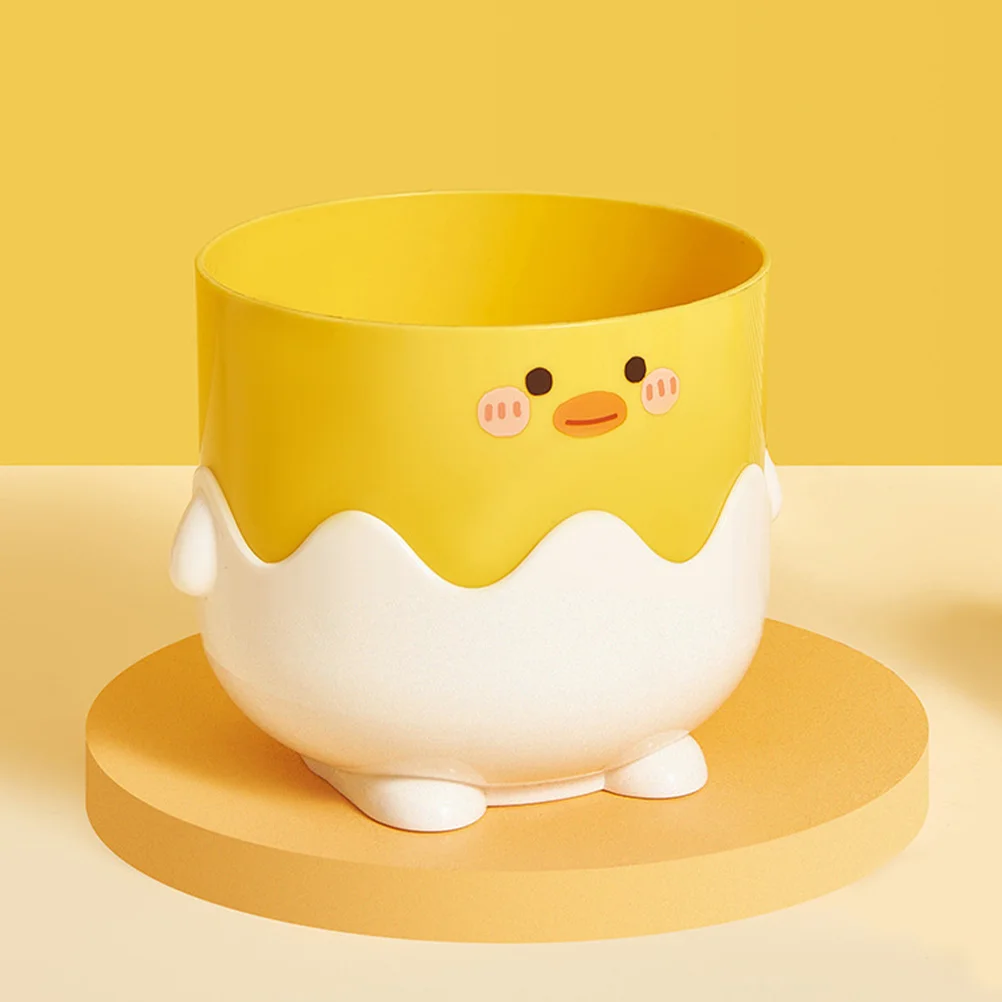 

Office Desk Pen Holder Organizer For Desktop Duck Plastic Makeup Brush Cup Container