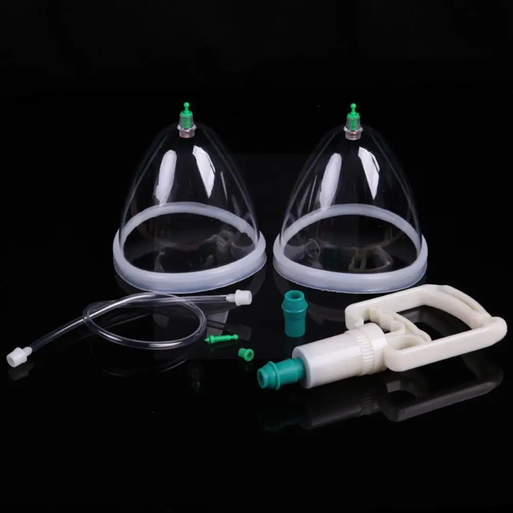 

1 Set Breast Buttocks Enhancement Pump Lifting Vacuum Device Suction Cupping Buttocks Chest Women Therapy Suction Cu M1k3