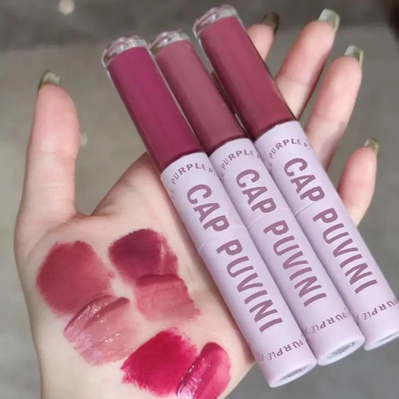 

Multicolor Matte Velvet Liquid Lipstick Fashion Easy To Color Lip Gloss Waterproof Long Lasting Moisturizing Lipstick Cosmetics