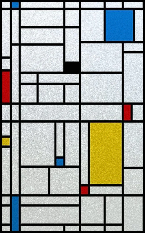 

Статичная оконная пленка Yesmet, матовая, ПВХ