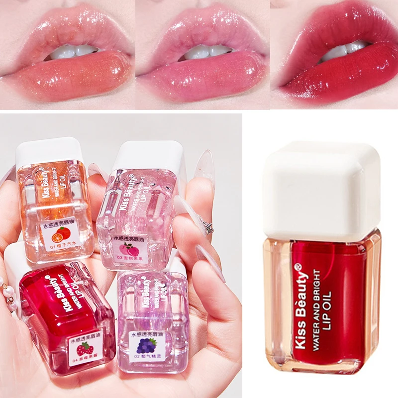 

Translucent Lip Glaze Water Mirror Lip Gloss Moisturizing Lip Gloss Moist Mirror Lasting Translucent Girly Liquid Lipstick