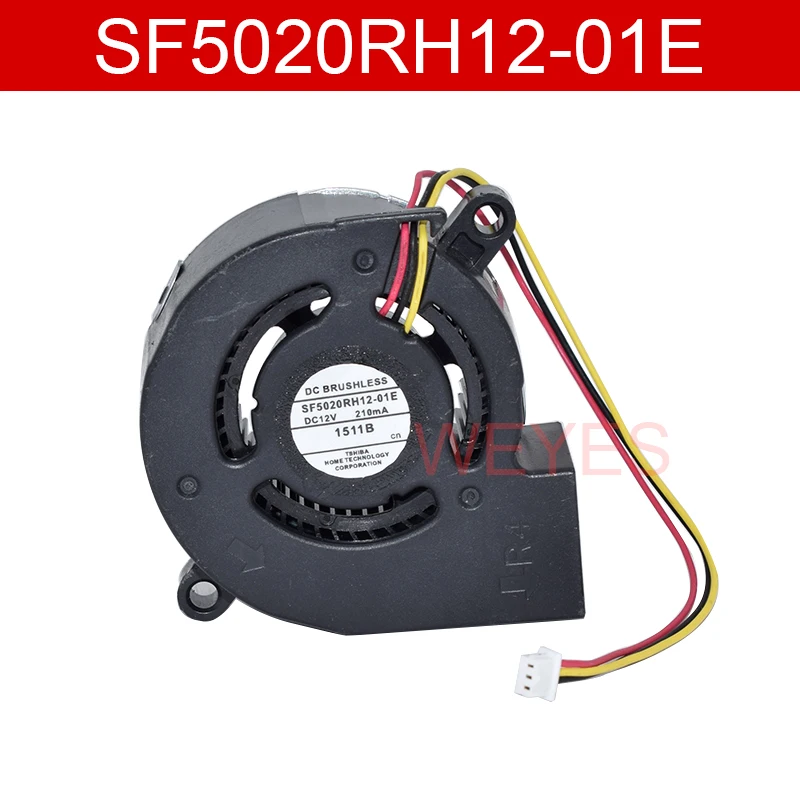 Вентилятор для проектора Toshiba, 3pin, 50x50x20 мм, 12 В, 210MA, охлаждающий вентилятор, кулер, радиатор