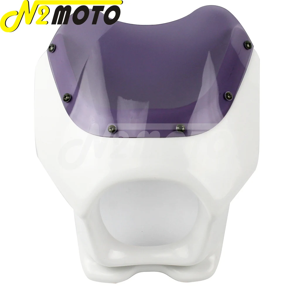 

Обтекатель для передней фары мотоцикла 5 дюймов для Honda Monkey APE50 100 CB50 DAX GSX125E AR50 80 125 CD50 RZ50 Ретро ветрозащитный экран