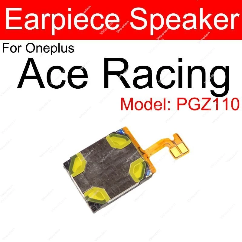 Динамик динамика для OnePlus 1+ ACE Pro Ace 2 2V 3 3V 3Pro Racing Верхний динамик Ушной звук Гибкий