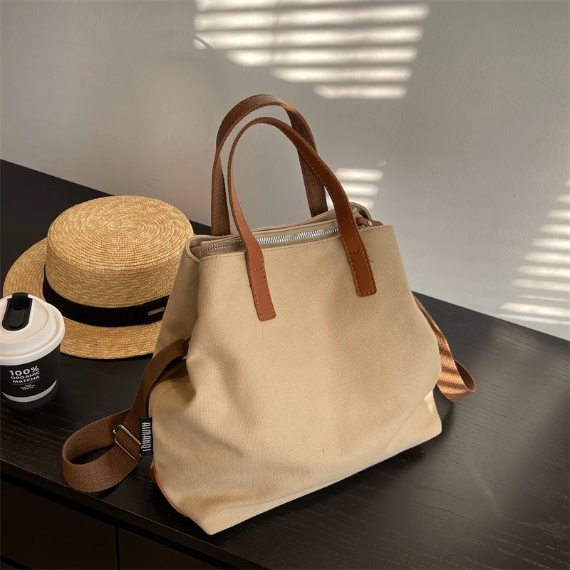 

New Fashion Canvas Tote Brand Designer Hand Bags for Women 2021 New Luxury Handbags Fashion Women's Shoulder Bag Sac à Main