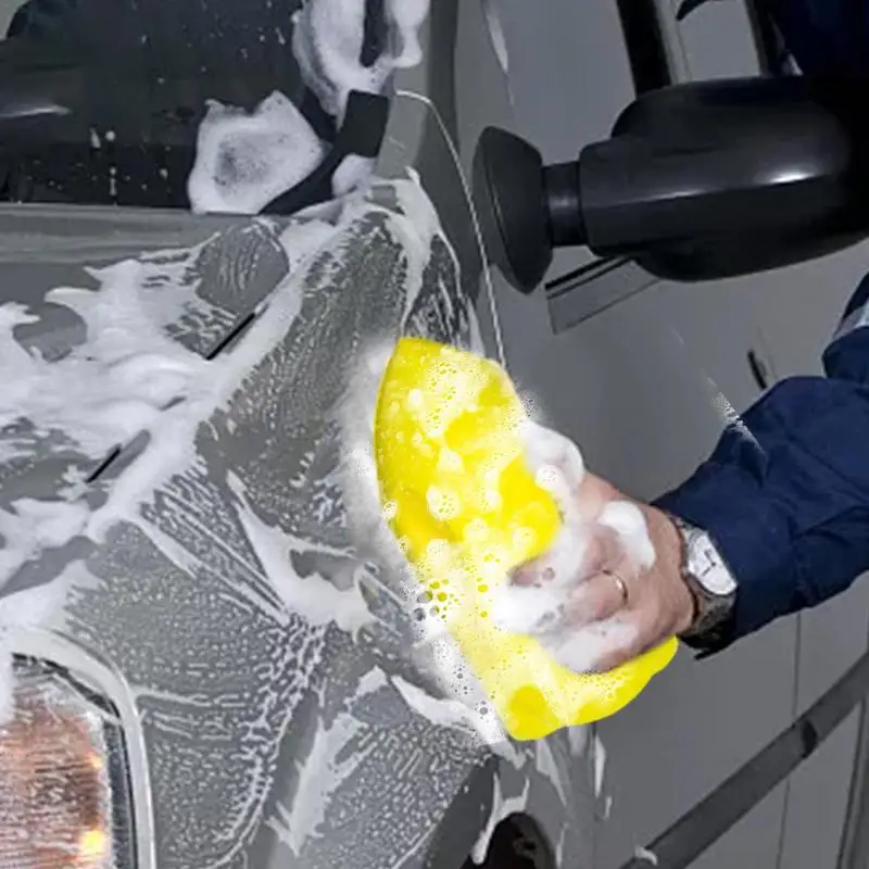 

Car Wash Sponge Scratch Free Soft Sponge Detailing Cleaning Scrubber Multi-use Sponges For Car Seats Trucks SUVs Motorcycles