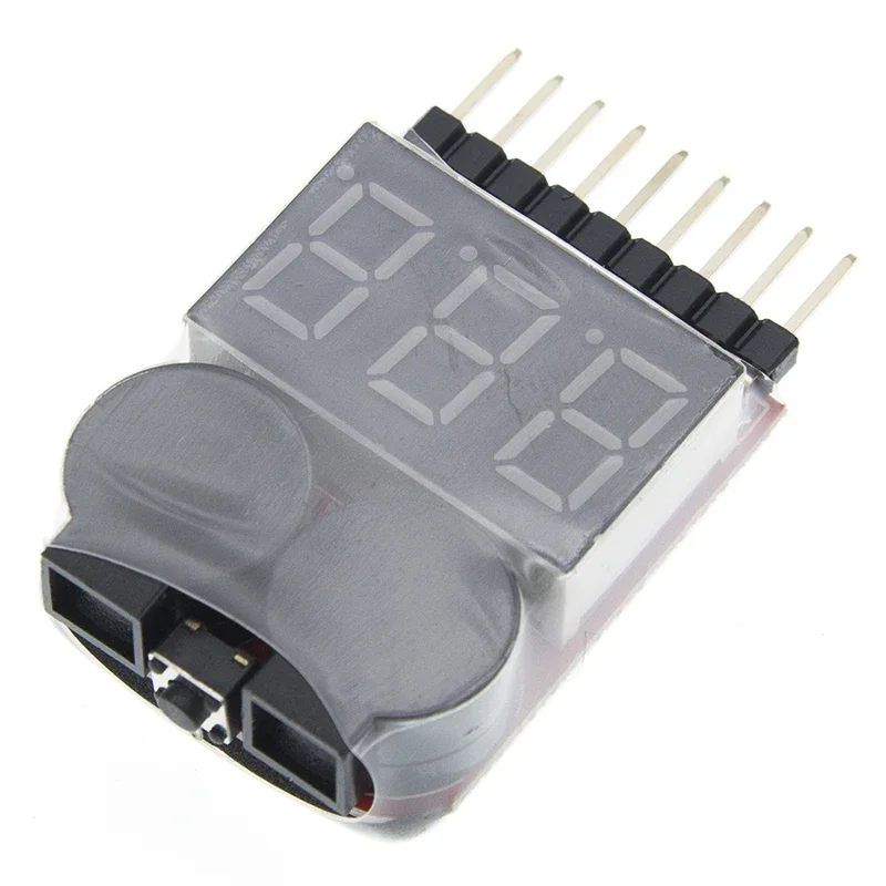 1-8S Lipo/li-ion/Fe RC вертолет самолет лодка и т. Д. Напряжение батареи 2 в 1 тестер