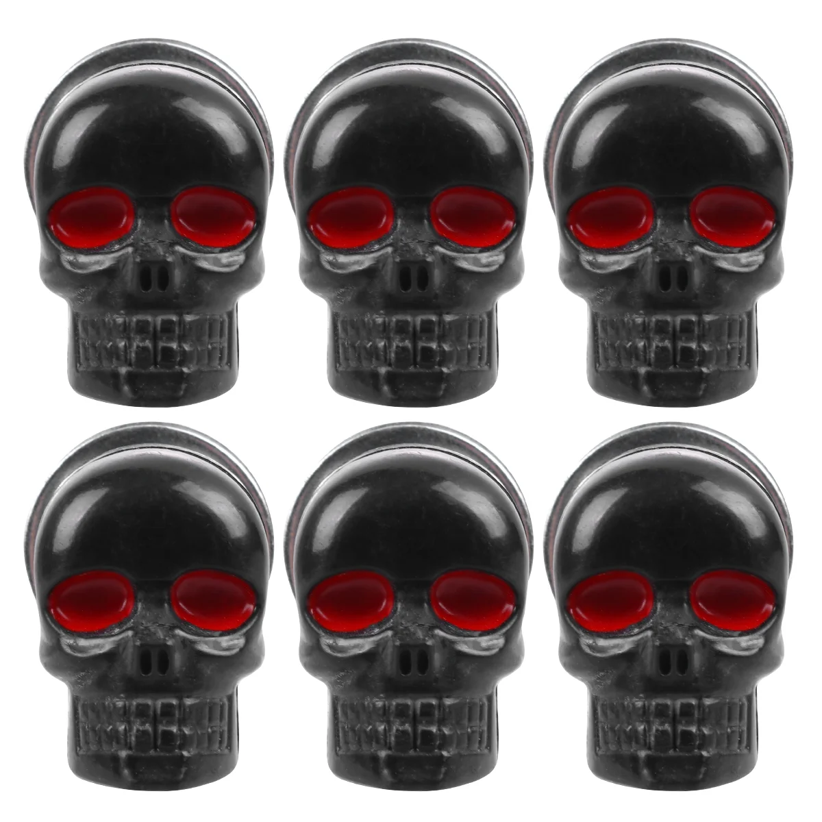 

6PCS Motorcycle Screws Motorbike Refitting License Plate Ghost Head Screw Sturdy Screws License Plate Bolts for car Covers