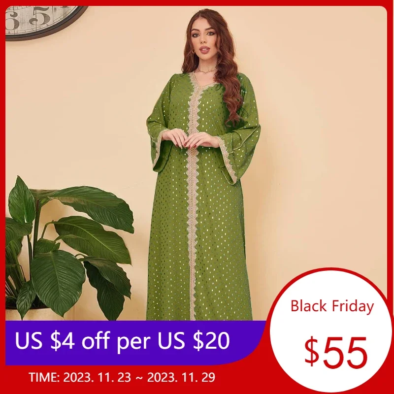 

Women Long Dress Fashion Abaya Muslim Islam Arabic Musulmane Middle Eastern Clothing Casual Evening Party Dresses Robe Vestidos