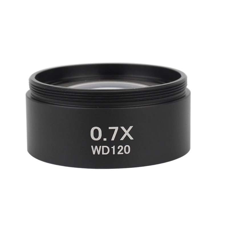 Фото WD30 WD165 WD120 0,3X 0,5X 0,7X 0,75X 1X 1,5X 2X тринокулярный микроскоп стереомикроскоп вспомогательный объектив линза Барлоу №3
