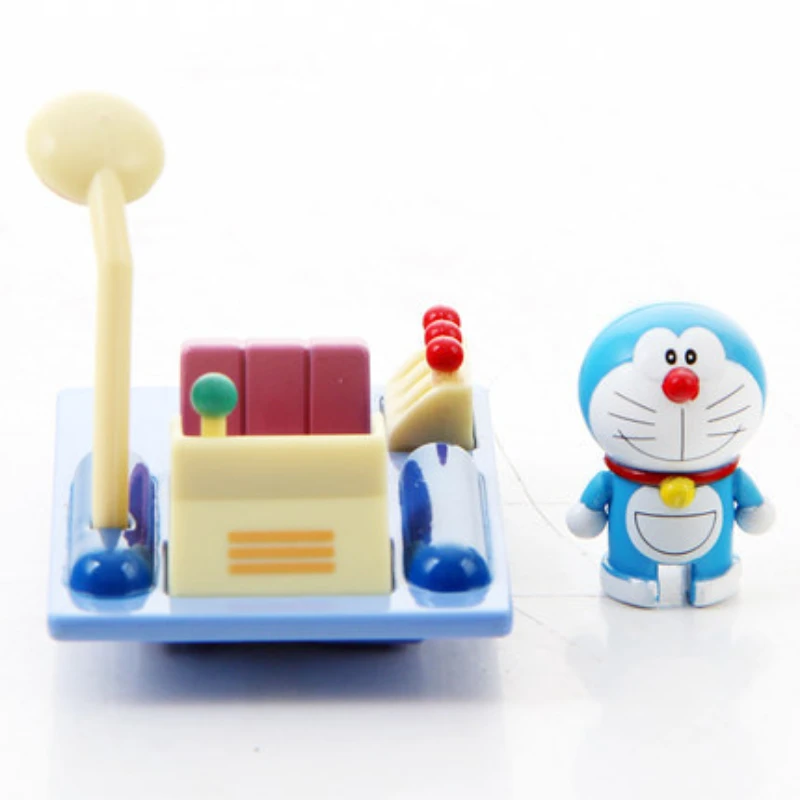 

TOMY Doll Alloy Car Model Talara Jingle Cat Doraemon Blue Fat Man Time Machine Children's Toys Birthday Gift