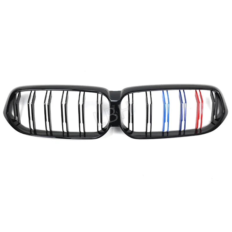 Подходит для 2021 + BMW 6 серии GT G32 ярко-черный ABS Автомобильный капот передний бампер