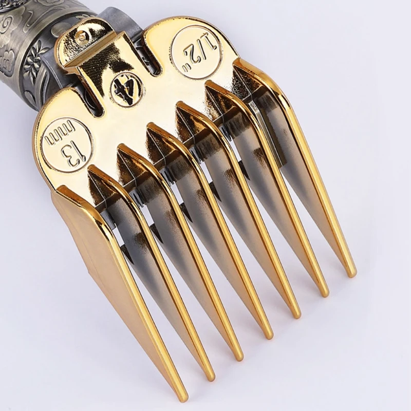 

M2EE 8Pcs Professional Hair Clipper Limit Comb Guide Attachment Size Barber Replacement 3/6/10/13/16/19/22/25mm