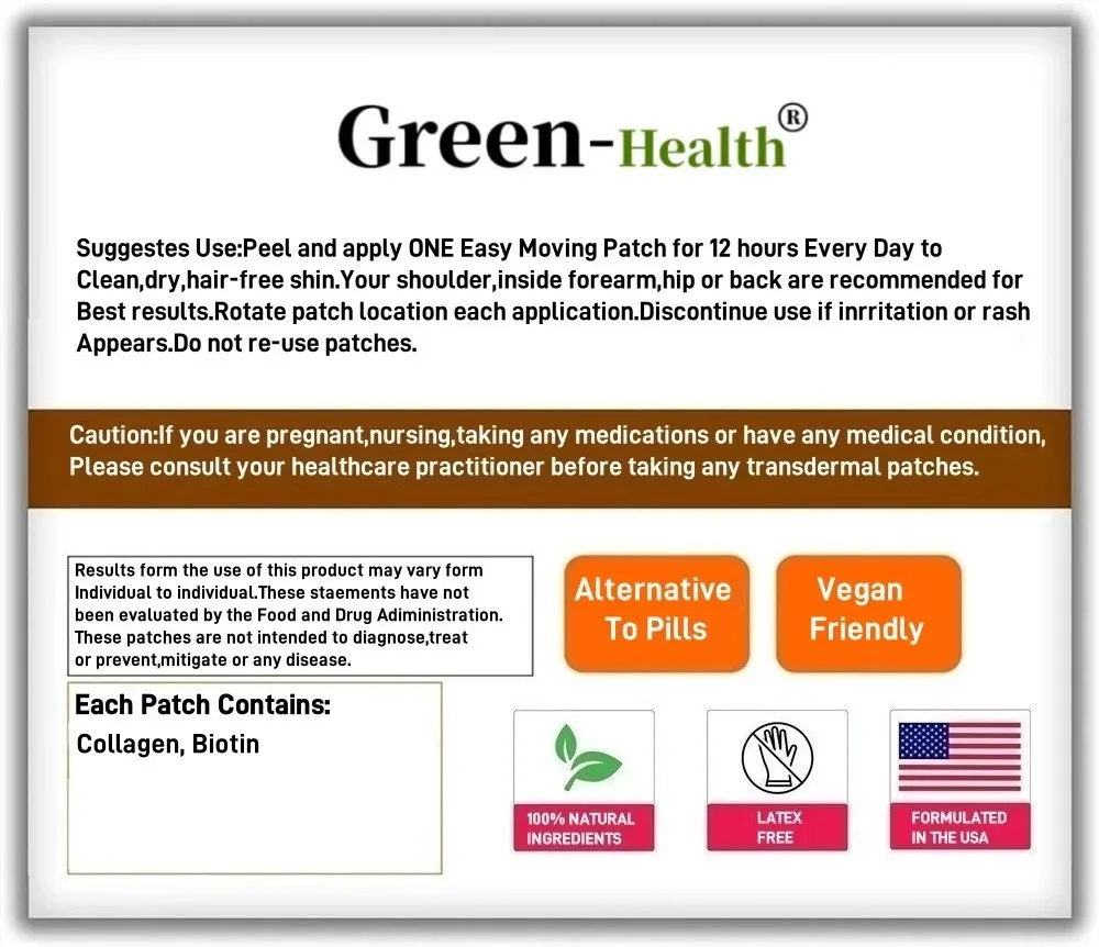 30-летние переплетные пластыри с несколькими коллагенами поддерживающие