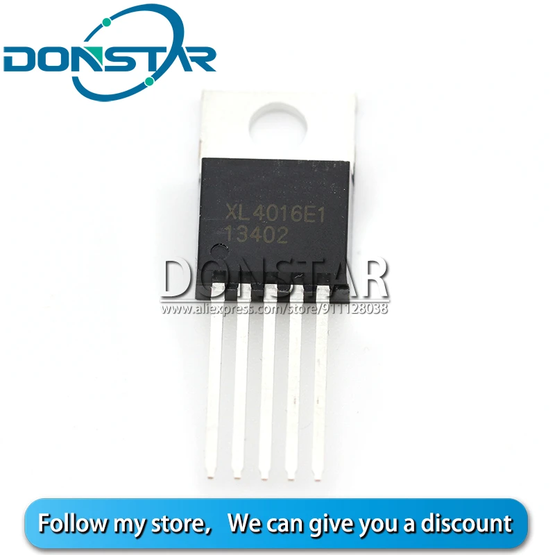 2 шт. XL4016E1 TO220-5 XL4016 TO220 8A 40V Chip Step-Down IC новая оригинальная интегральная схема |
